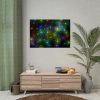92409-369.jpg Star With Multicolor Lights Poster