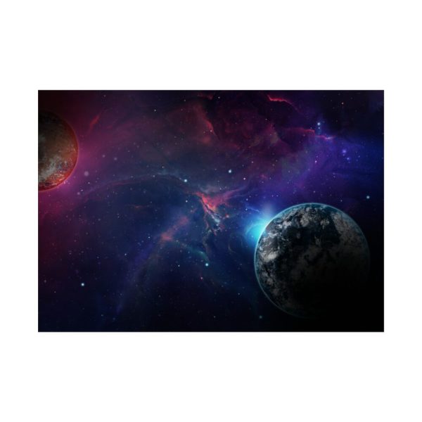 Space Galaxy Universe Planet Poster