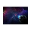 Space Galaxy Universe Planet Poster