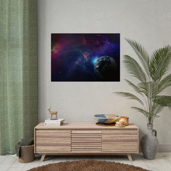 Space Galaxy Universe Planet Poster