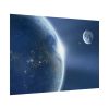 92409-383.jpg Earth Moon Ache Sunrise Poster