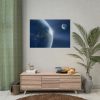 92409-384.jpg Earth Moon Ache Sunrise Poster