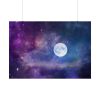 92409-392.jpg Moon Cosmos Stars Sky Poster