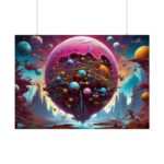 Planet Surreal World Fantasy Poster - Image 7