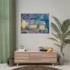 Cottage In Winter Poster
