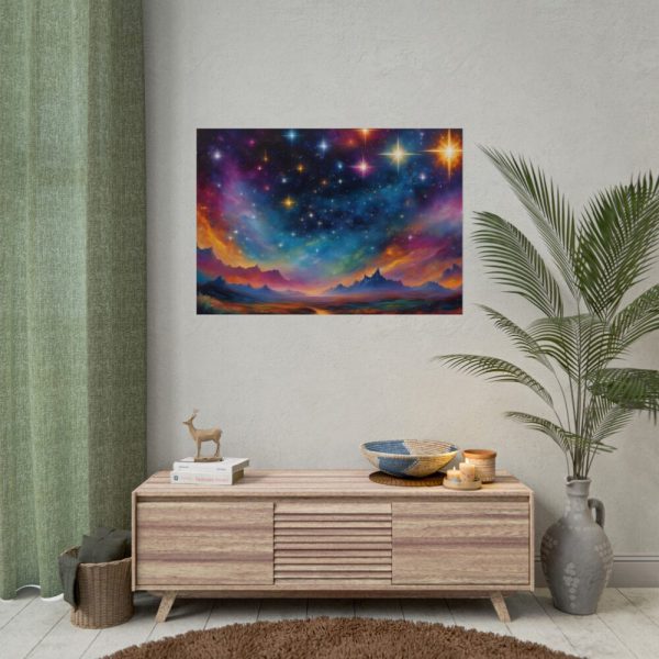 92409-439.jpg Fantasy Landscape Starry Sky Poster