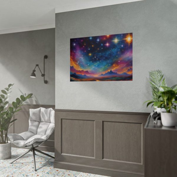 92409-440.jpg Fantasy Landscape Starry Sky Poster