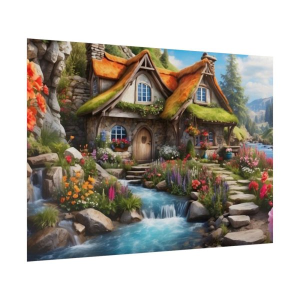 92409-47.jpg Enchanted Mountain Cottage Poster