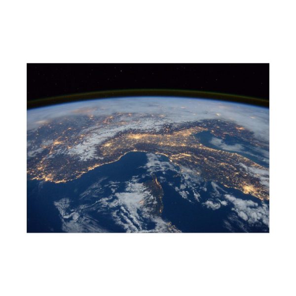 Earth in Space Poster