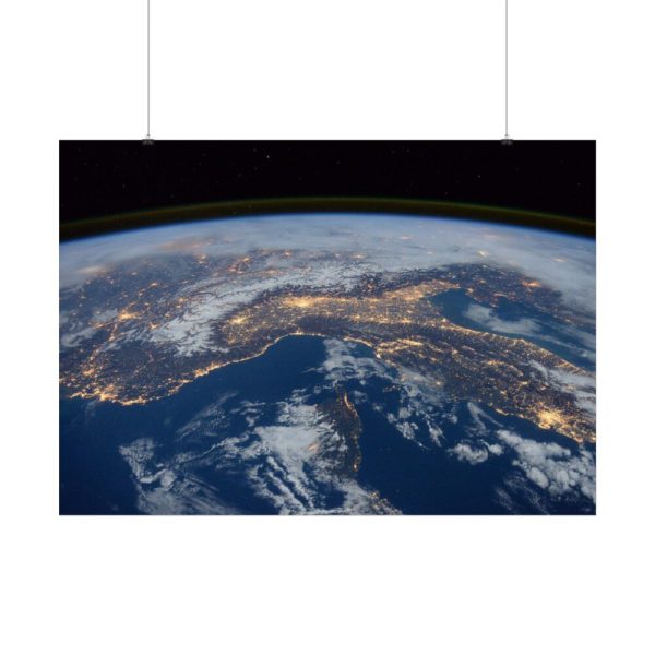 Earth in Space Poster