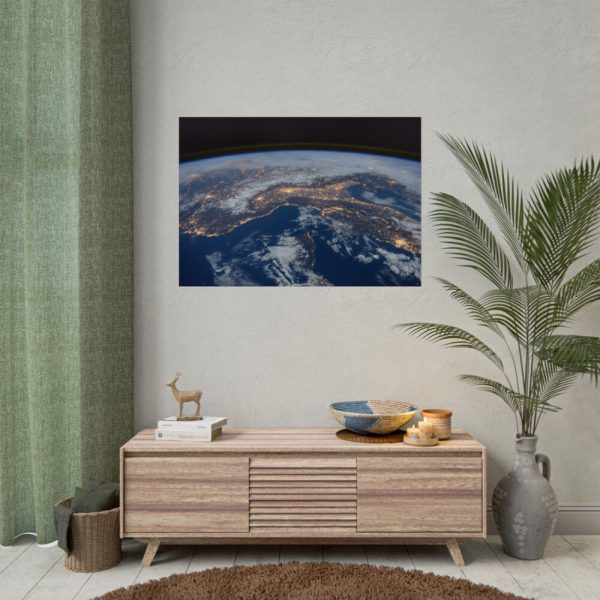 Earth in Space Poster