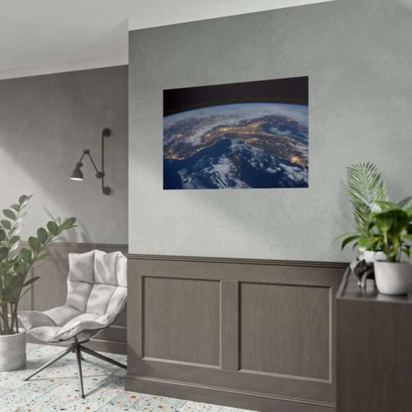 Earth in Space Poster
