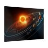 92409-498.jpg Vibrant Depiction of Solar System in Horizontal Format Poster