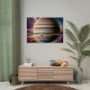 92409-504.jpg Majestic Gas Giant With Intricate Rings Poster