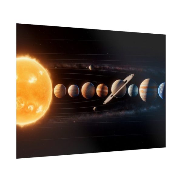 92409-513.jpg Solar System With Nine Planets Poster