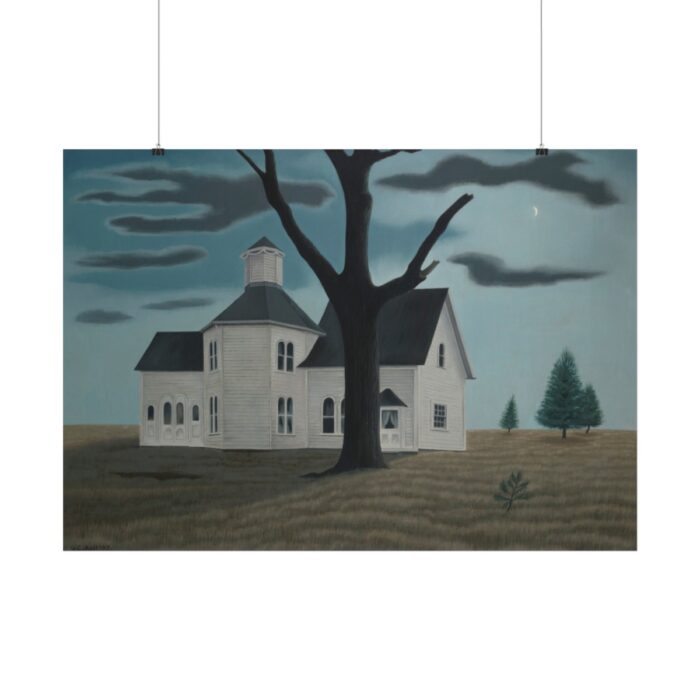 Old House, New Moon by George Ault Poster - Image 7
