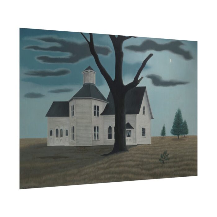 Old House, New Moon by George Ault Poster - Image 8