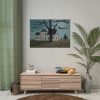 92409-83.jpg Old House, New Moon by George Ault Poster