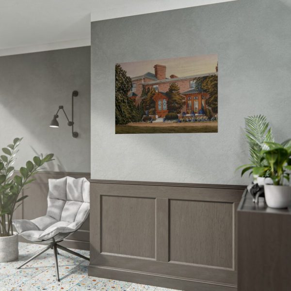 92409-89.jpg Victorian Villa Seen From the Front Poster