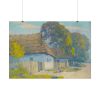 92409-91.jpg Village Motif by Lajos Csordák Poster