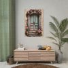 92410-108.jpg Old Door And Pink Roses Poster