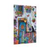 92410-112.jpg Whimsical Flowery Door Art Print Poster