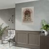 Doorway and Wall Painting by Juanita Donahoo Poster