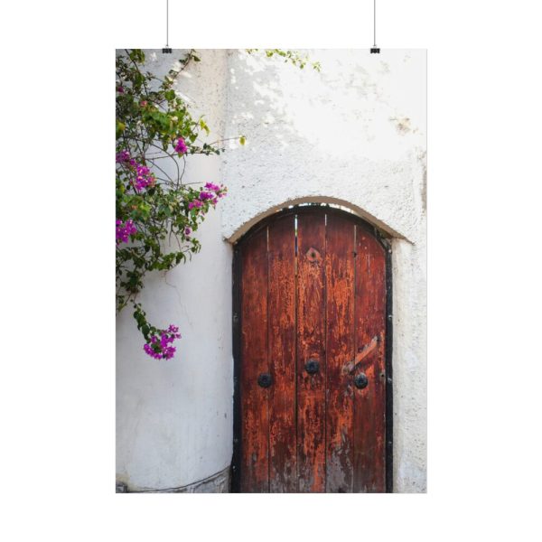 92410-146.jpg House With Pink Flowers Poster