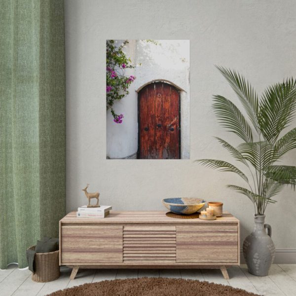 92410-148.jpg House With Pink Flowers Poster
