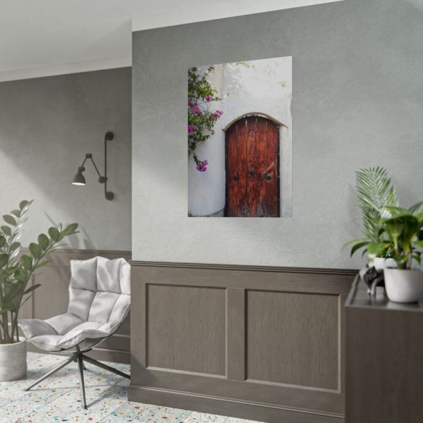 92410-149.jpg House With Pink Flowers Poster