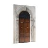 92410-157.jpg Arched Wooden Door, Architecture Poster