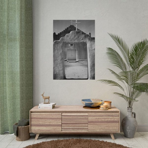 92410-168.jpg Church, Taos Poster