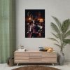 92410-18.jpg Deer Elegantly Attired Poster