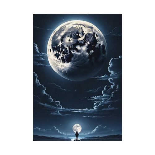 Full Moon Rising Poster