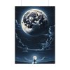 92410-191.jpg Full Moon Rising Poster
