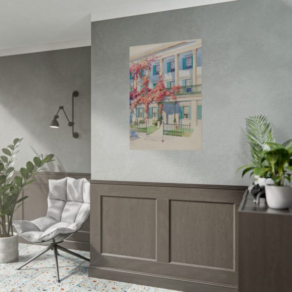 92410-39.jpg Cast Iron Garden Balcony Poster