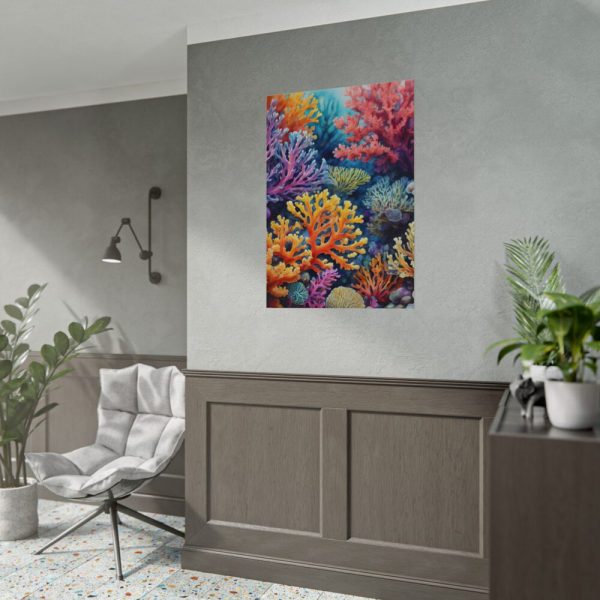 92410-59.jpg Coral Reef Art Illustration Poster