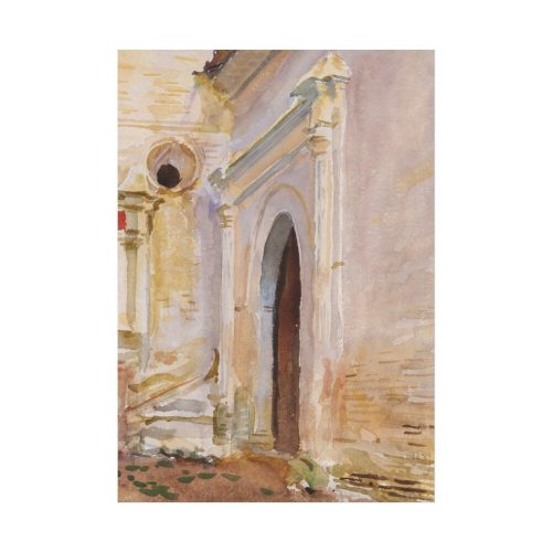92410-75.jpg Arched Doorway by John Singer Sargent Poster
