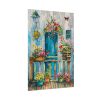 92410-92.jpg Whimsical Flowery Door Poster