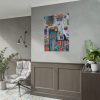 92411-114.jpg Whimsical Flowery Door Art Print Poster
