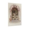 Doorway and Wall Painting by Juanita Donahoo Poster