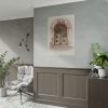 Doorway and Wall Painting by Juanita Donahoo Poster