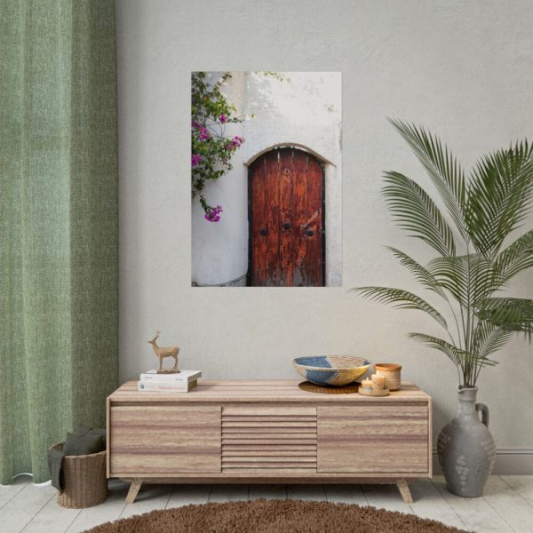 92411-148.jpg House With Pink Flowers Poster