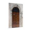 92411-157.jpg Arched Wooden Door, Architecture Poster
