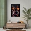 92411-18.jpg Deer Elegantly Attired Poster