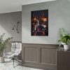92411-19.jpg Deer Elegantly Attired Poster