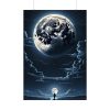 92411-191.jpg Full Moon Rising Poster