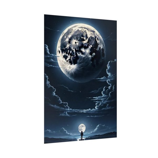 92411-192.jpg Full Moon Rising Poster