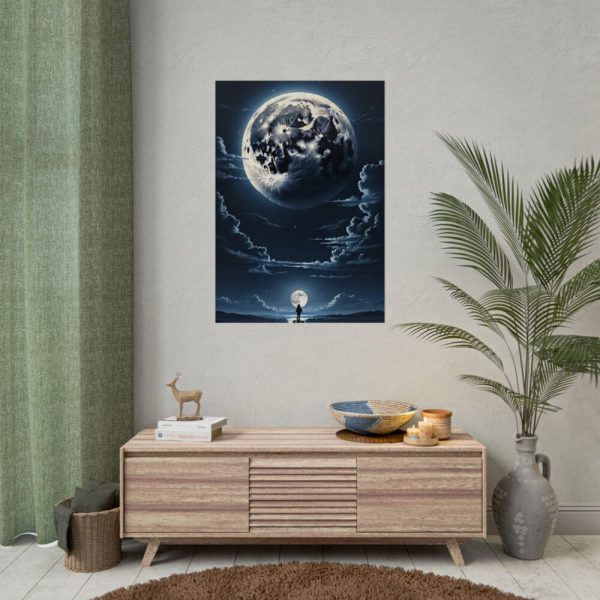92411-193.jpg Full Moon Rising Poster