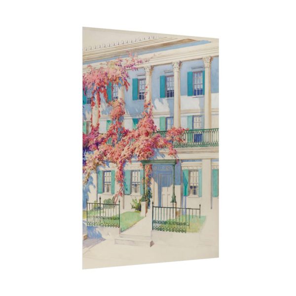 92411-37.jpg Cast Iron Garden Balcony Poster